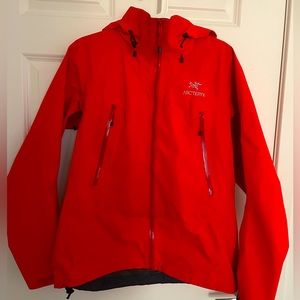 Arcteryx Gore-Tex Red Jacket